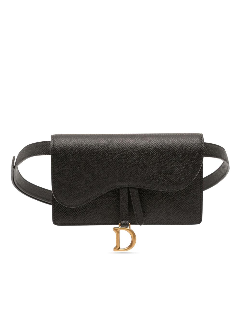 Dior Grained Calfskin Saddle Belt Pouch #362734D94B